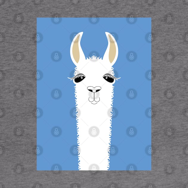 Llama Portrait #4 by JeanGregoryEvans1